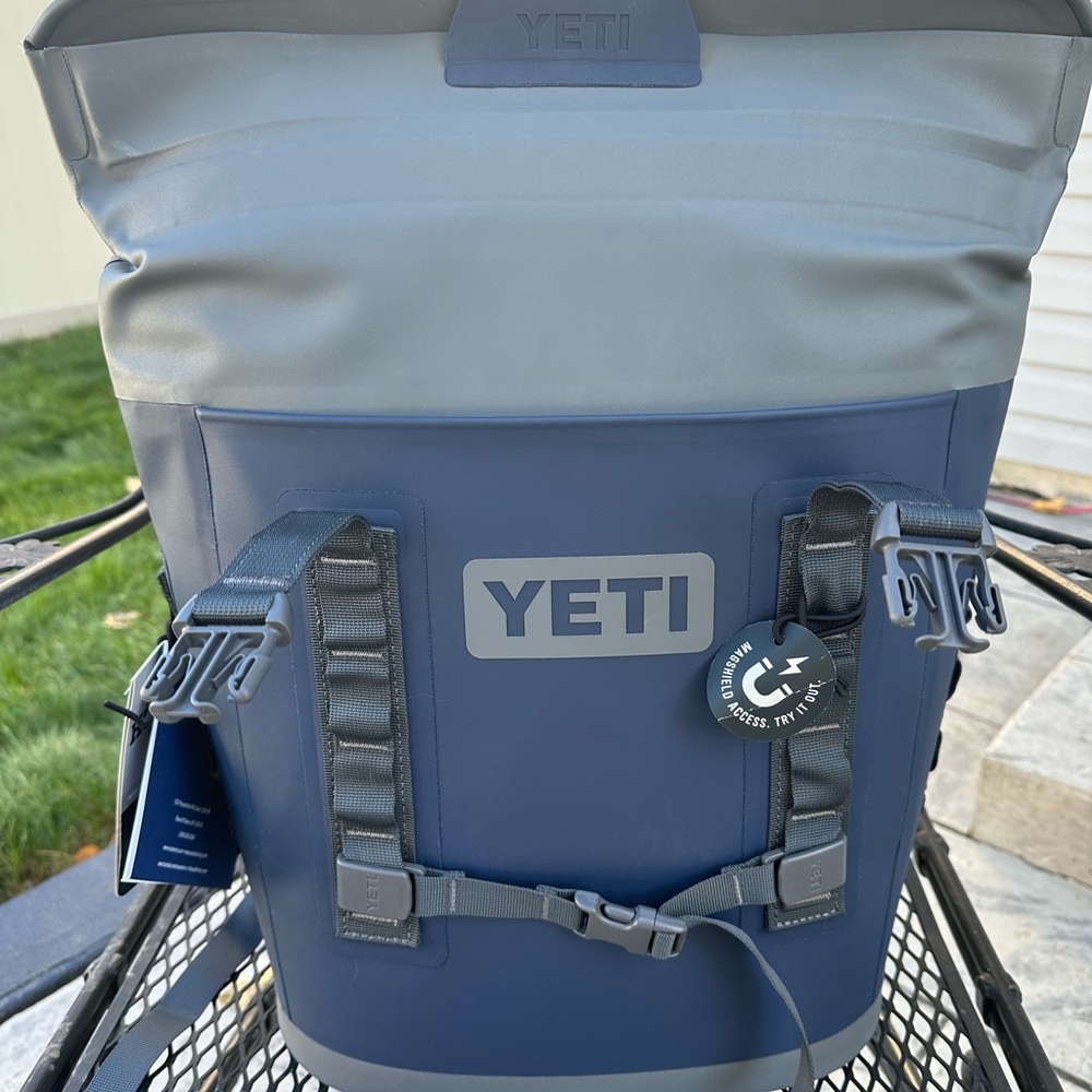 YETI Blue and Gray Men's Backpack